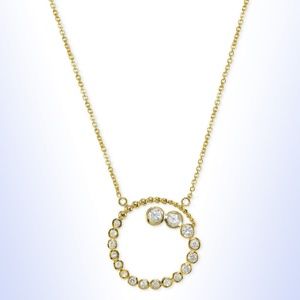 Giani Bernini 18k Gold-Plated Sterling Silver Spiral Journey Pendant Necklace